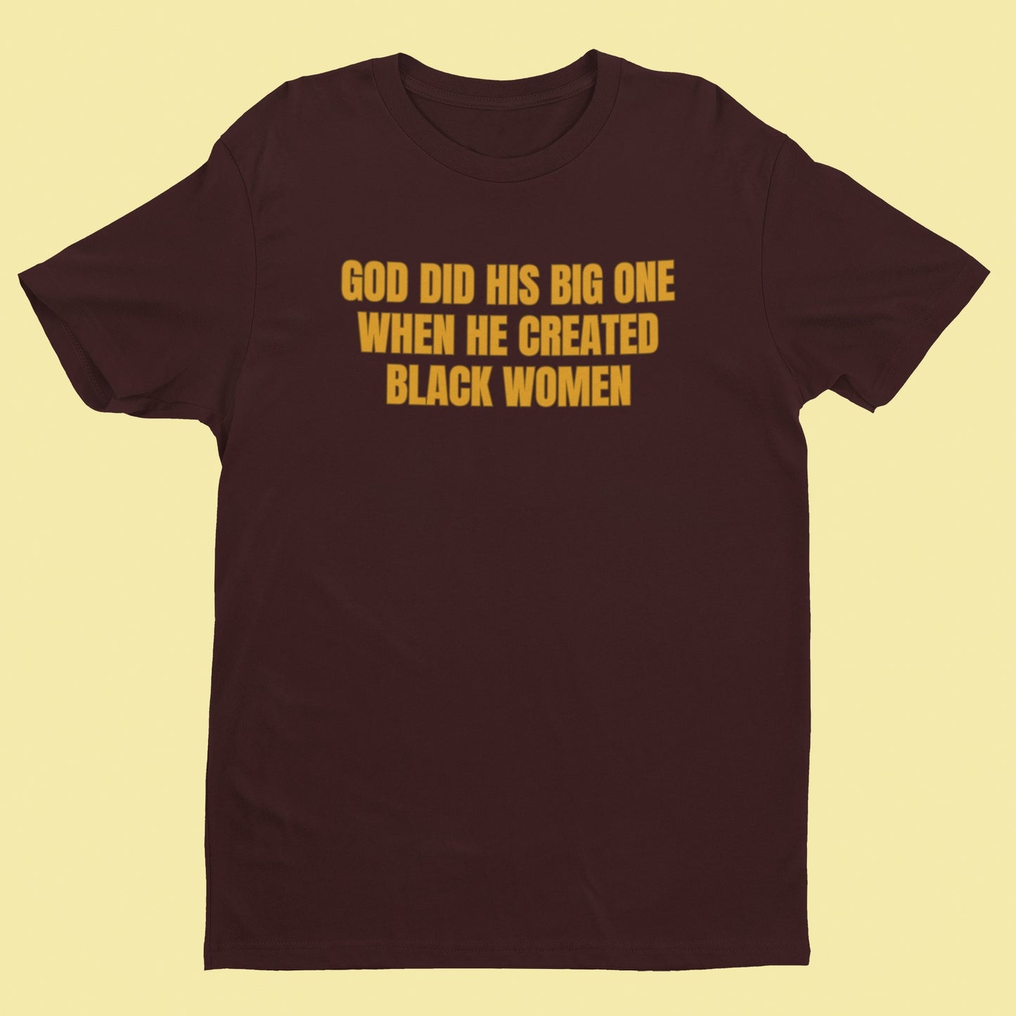 God Did His Big One