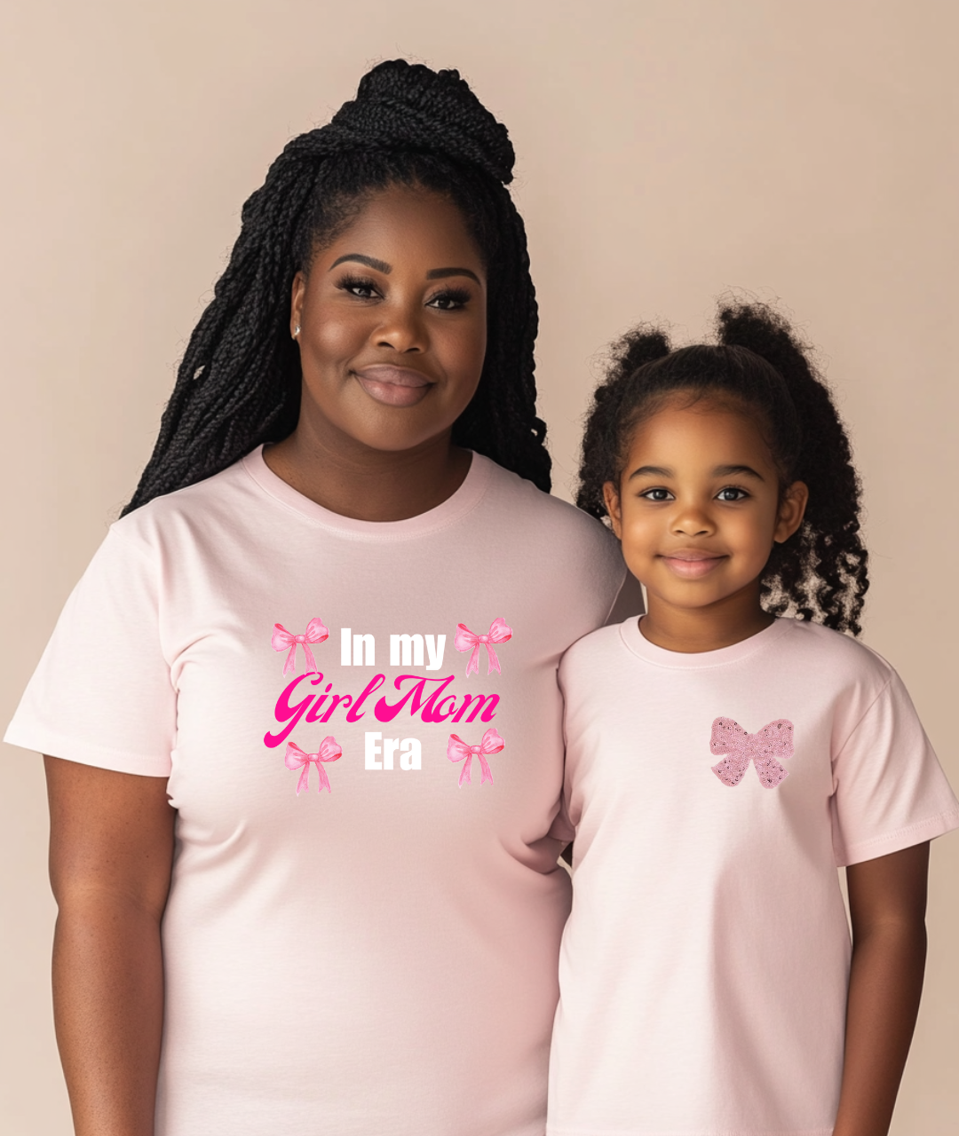 TAILAD T-Shirt Diventare Mamma – 'This Girl Is Gonna Be A Mommy', Unisex, 100% Cotone, Morbida