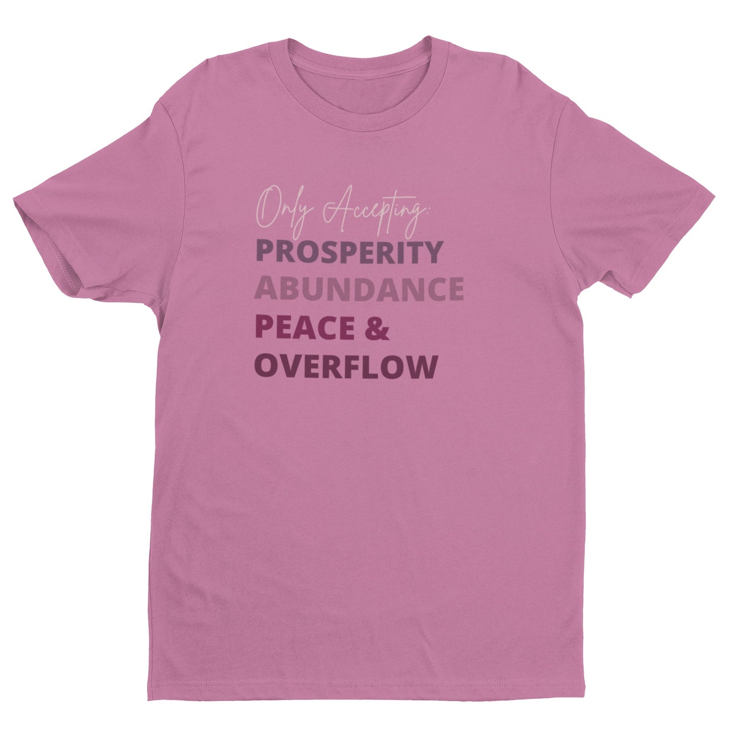 Prosperity, Abundance, Peace & Overflow