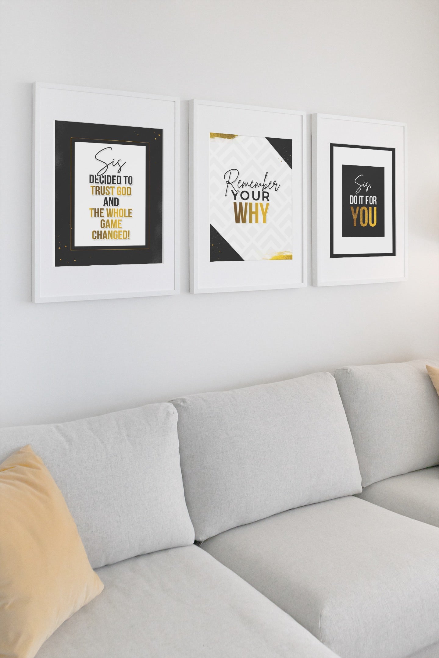"God, the Game Changer" Digital Wall Art