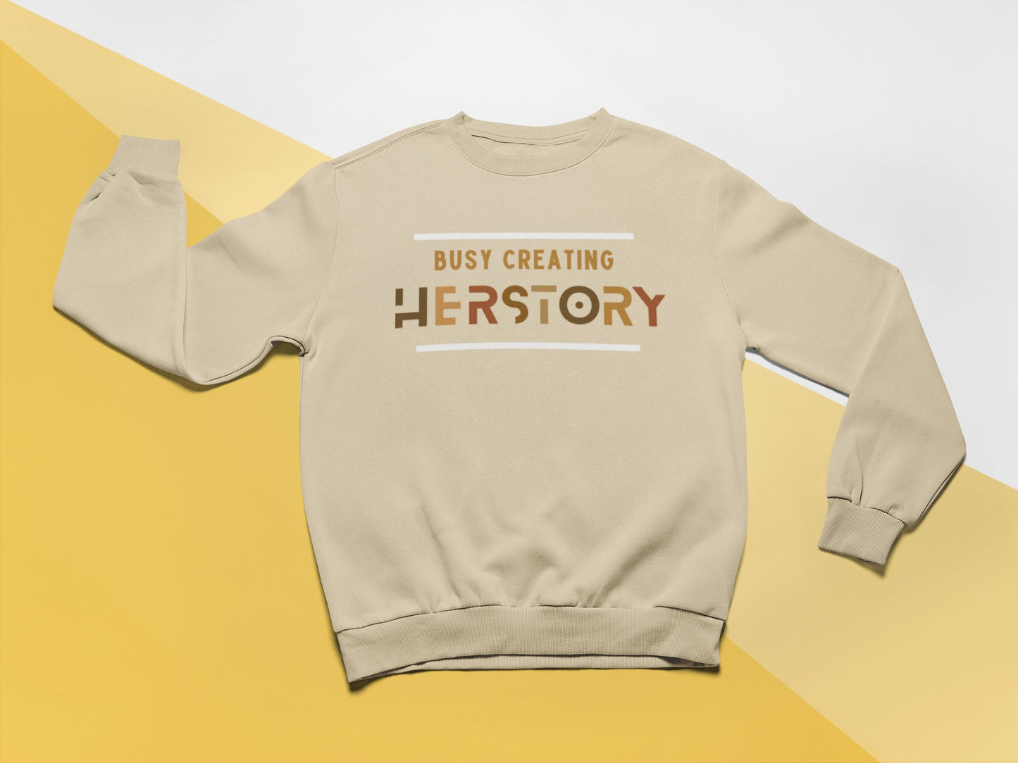 "Busy Creating Herstory" Unisex Tee