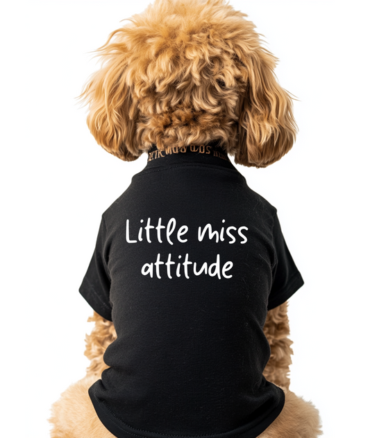 Little Miss Attitude Pet Tee